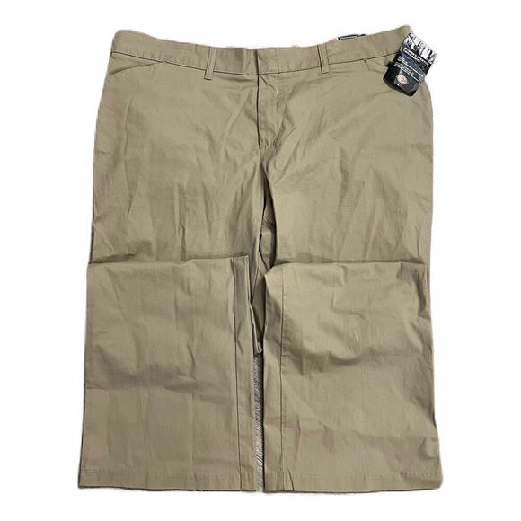 Dickie's Womens Plus Flex Relaxed Fit Pants Desert Sand 18WRG - Picture 1 of 4